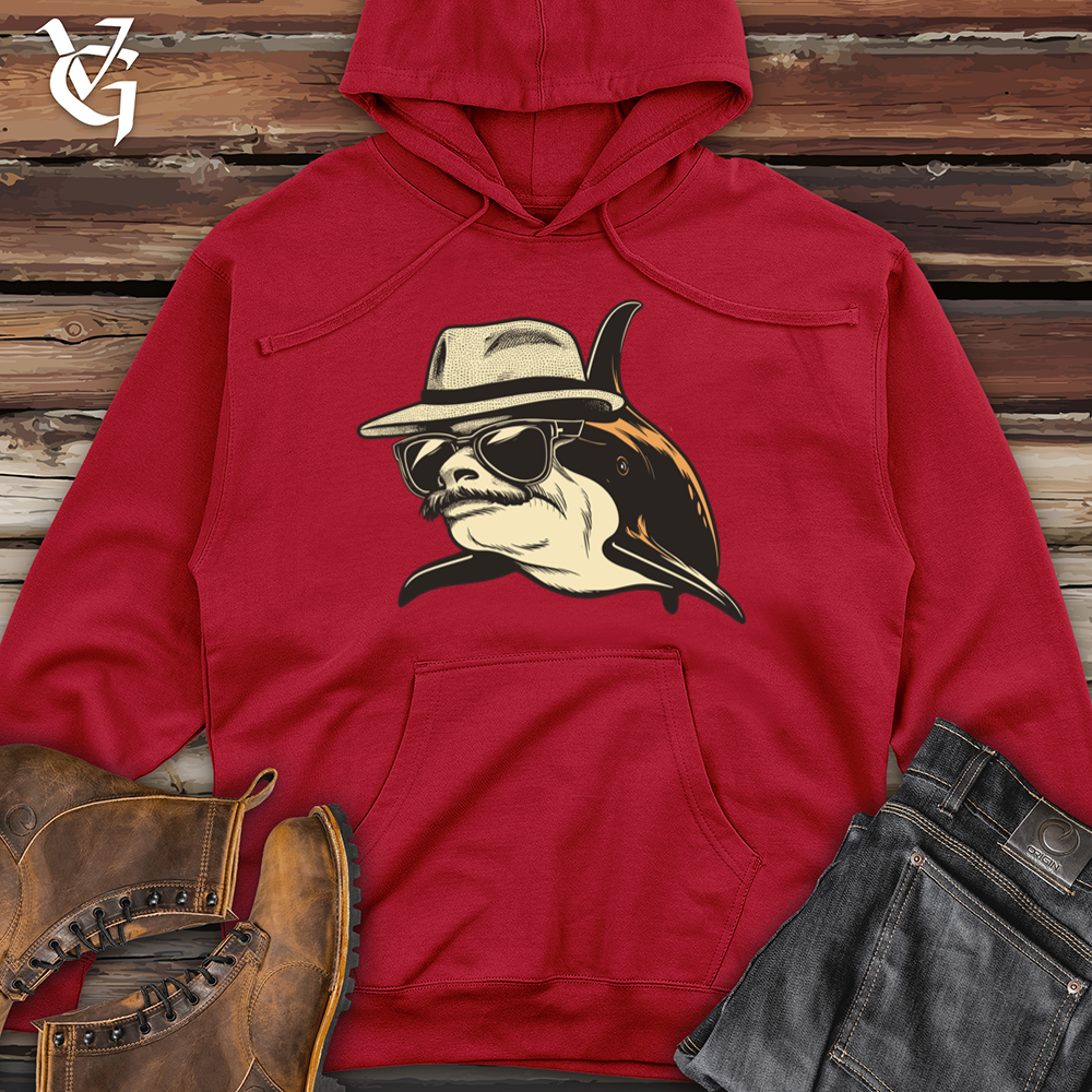 Viking Goods Orca Oldy Midweight Hooded Sweatshirt Red / L