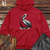 Viking Goods Pelican Fisher's Pride Midweight Hooded Sweatshirt Red / L