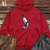 Viking Goods Penguin Dive Grace Midweight Hooded Sweatshirt Red / L