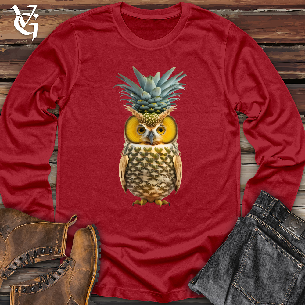 Viking Goods Pineowlpple Long Sleeve Red / L