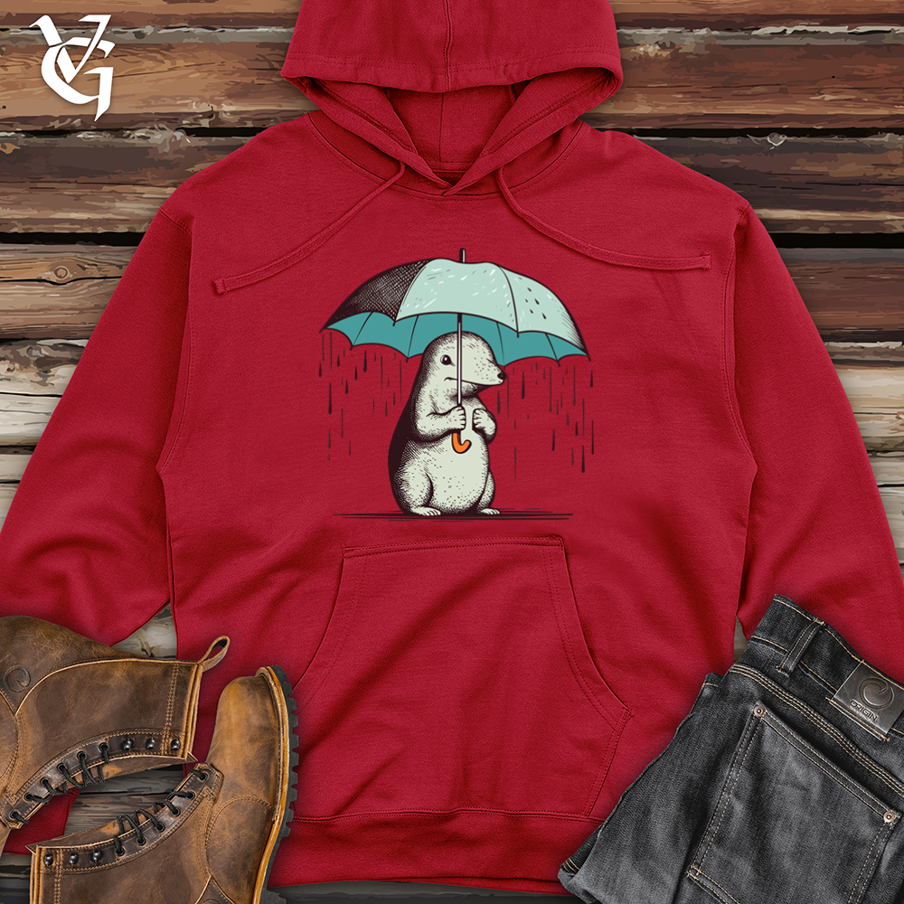 Viking Goods Platypus Downpour Midweight Hooded Sweatshirt Red / L