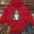 Viking Goods Seal Angler Adventure Midweight Hooded Sweatshirt Red / L