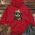 Viking Goods Shih Tzu Explorer Chic Midweight Hooded Sweatshirt Red / L