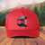 Viking Goods Raven Reflection Trucker Cap Red/ White