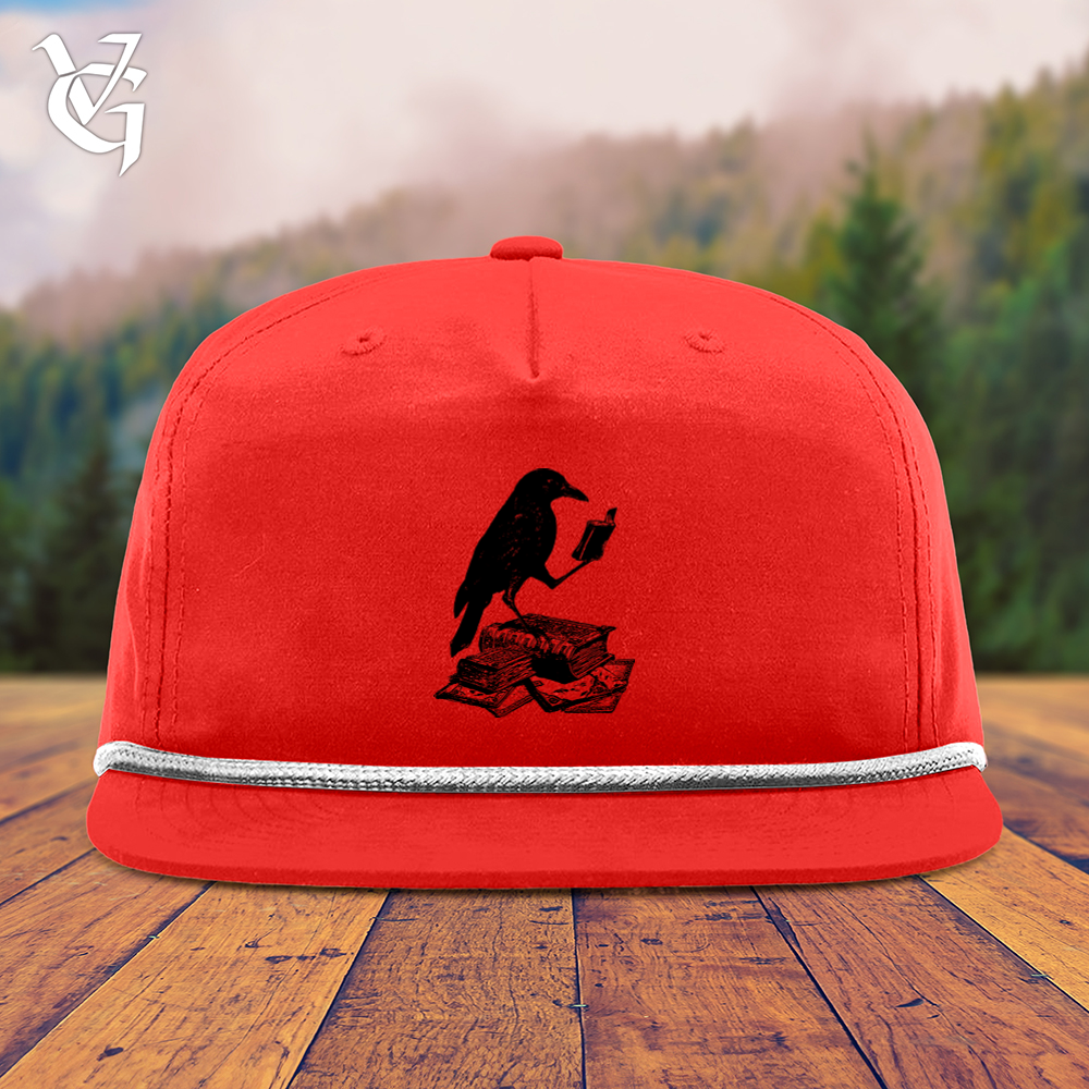 Viking Goods A Little Light Reading Snapback Cap Red/ White