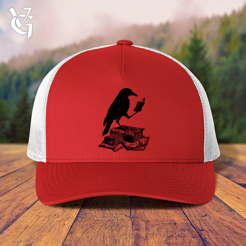 Viking Goods A Little Light Reading Trucker Cap Red/ White