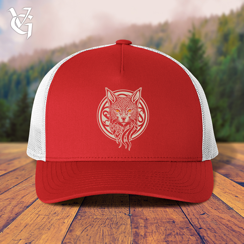 Viking Goods Lynx Trucker Cap Red/ White