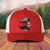 Viking Goods Raven Reflection Trucker Cap Red/ White