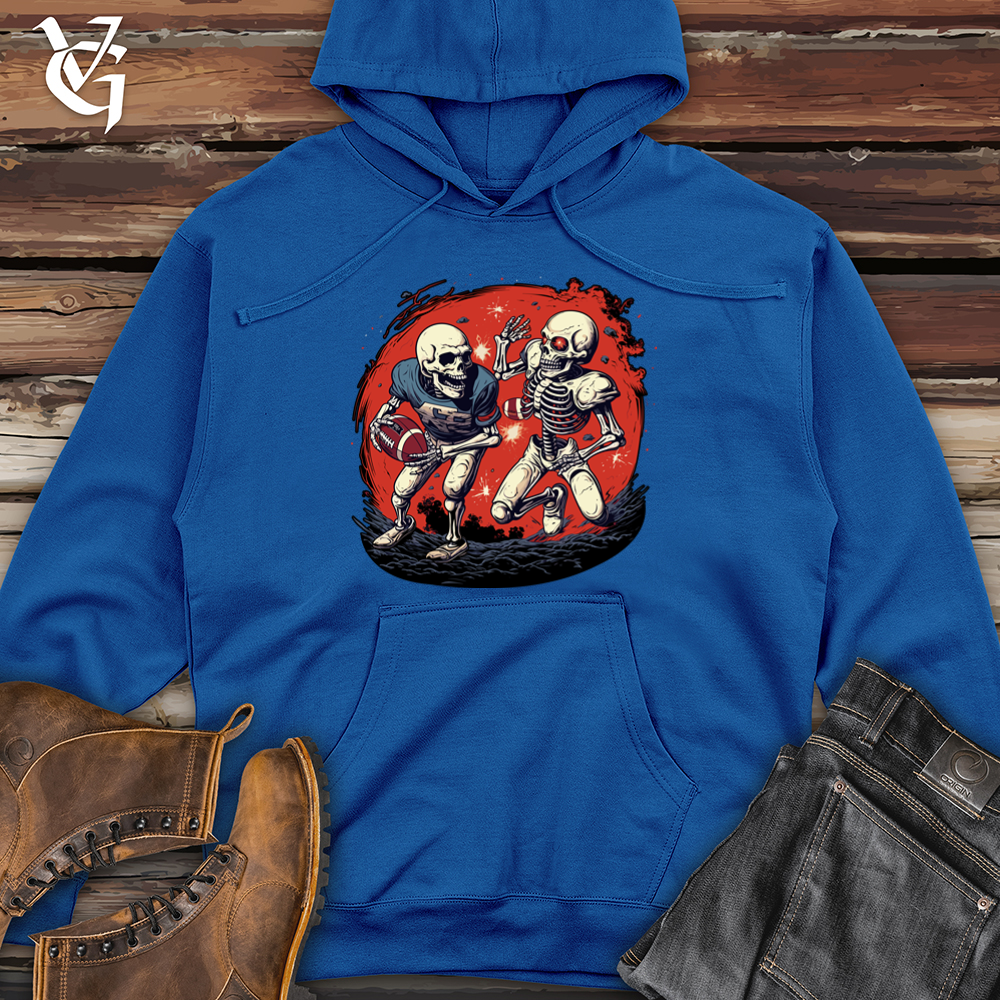 Viking Goods Cosmic Clash Gridiron Midweight Hooded Sweatshirt Royal / L