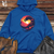 Viking Goods Dragon Embrace Eclipse Midweight Hooded Sweatshirt Royal / L