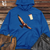 Viking Goods Eagle Glide Adventure Midweight Hooded Sweatshirt Royal / L