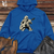 Viking Goods Eagle Rockstar Solo Midweight Hooded Sweatshirt Royal / L