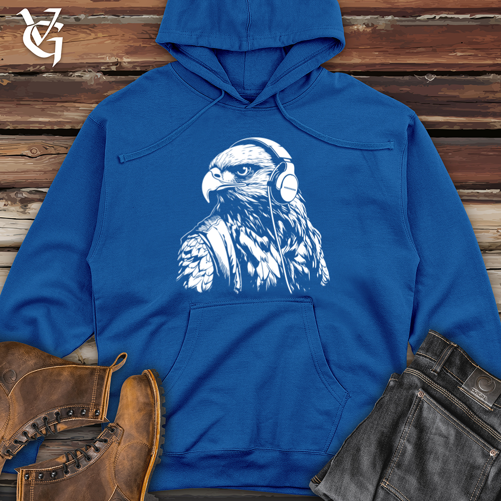 Viking Goods Falcon Sound Check Midweight Hooded Sweatshirt Royal / L