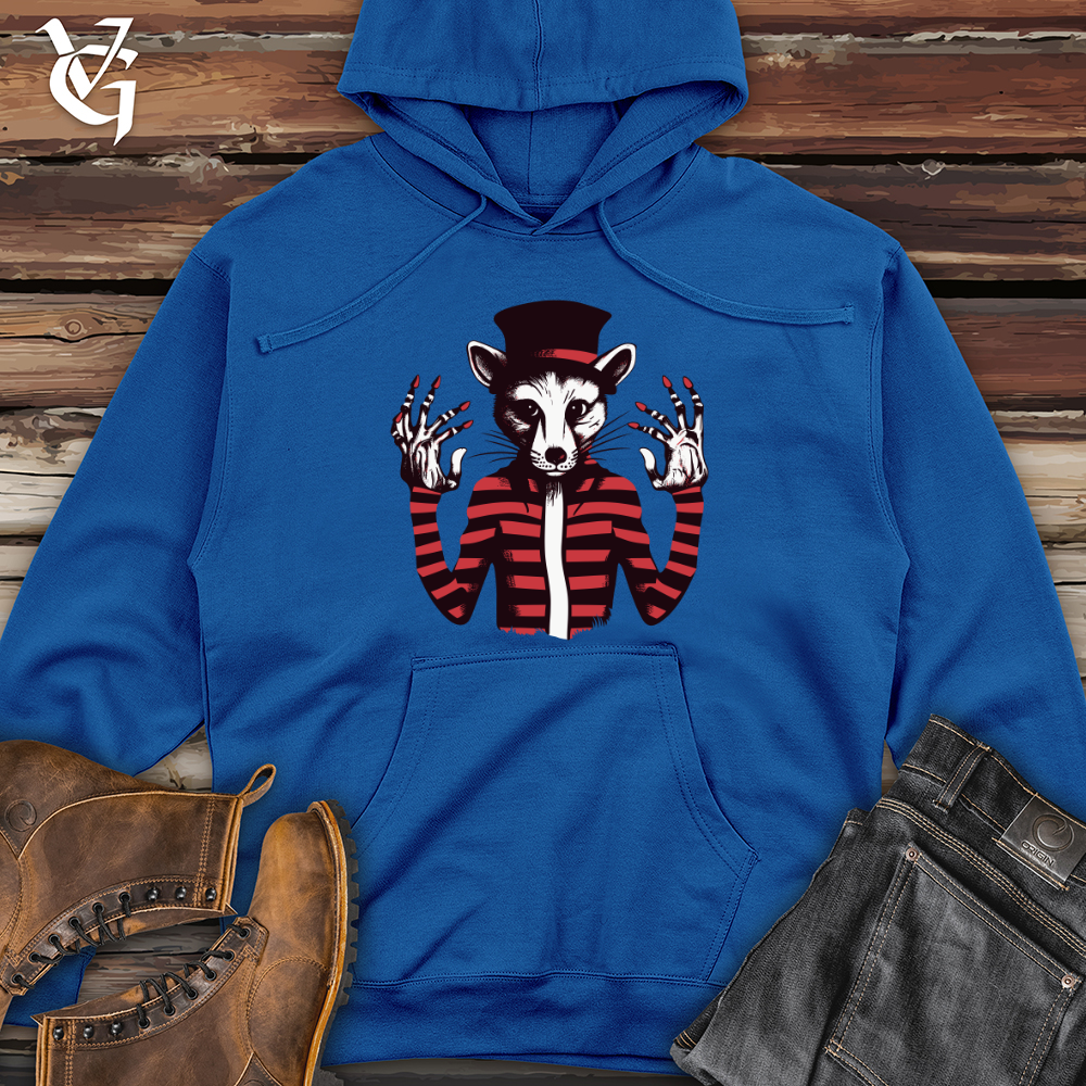 Viking Goods Ferret Nightmare Magician Midweight Hooded Sweatshirt Royal / L