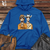 Viking Goods Giraffe Tours Pilots Midweight Hooded Sweatshirt Royal / L