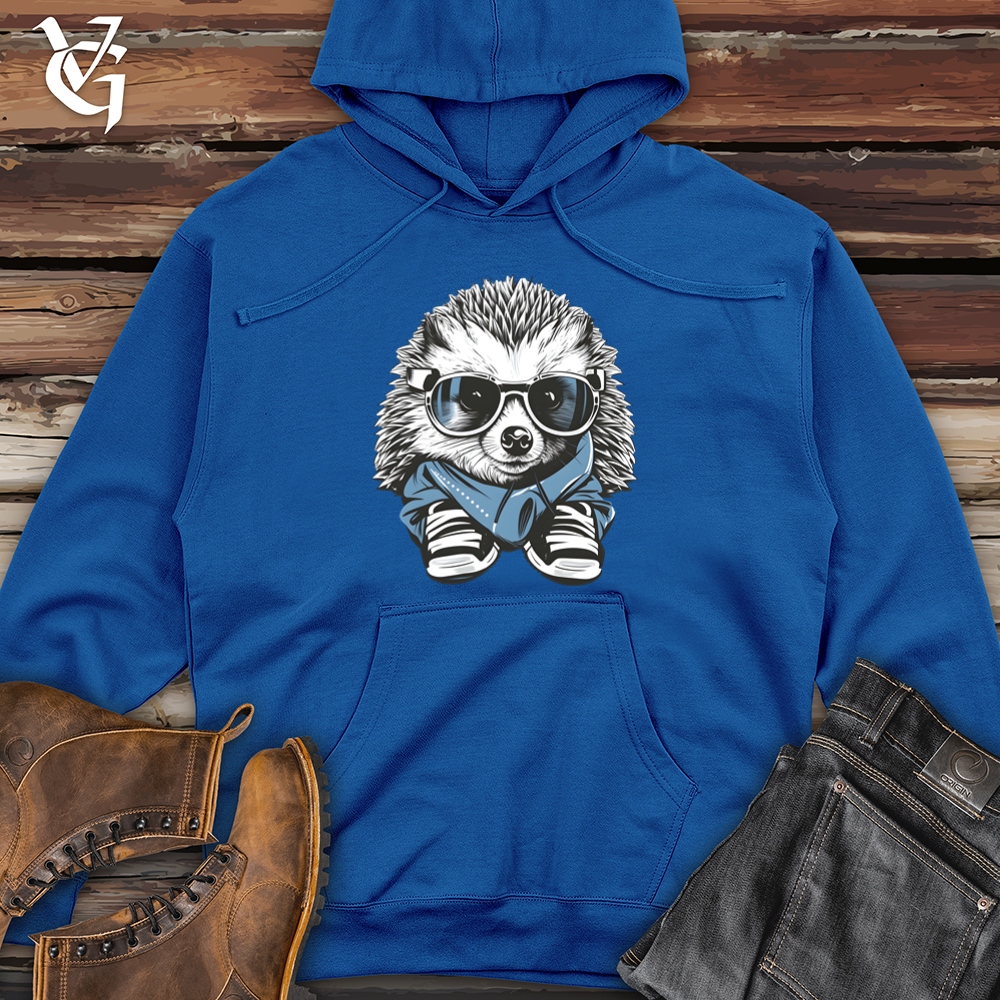 Viking Goods Hedgehog Sneakerhead Midweight Hooded Sweatshirt Royal / L
