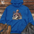 Viking Goods Octopus Book Wisdom Midweight Hooded Sweatshirt Royal / L