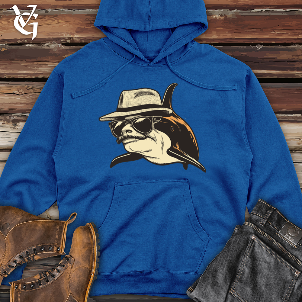 Viking Goods Orca Oldy Midweight Hooded Sweatshirt Royal / L