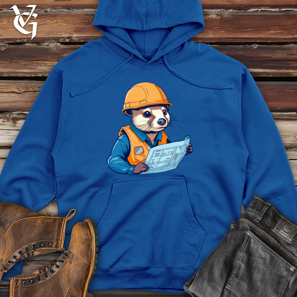 Viking Goods Otter Foreman Expert Midweight Hooded Sweatshirt Royal / L