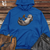 Viking Goods Otter Relaxation Ale Midweight Hooded Sweatshirt Royal / L