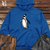 Viking Goods Penguin Gentleman Elegance Midweight Hooded Sweatshirt Red / L