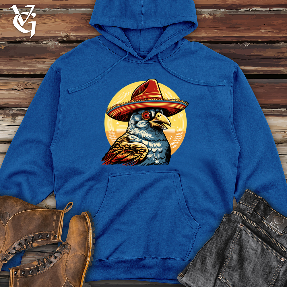 Viking Goods Quail Desert Calling Cowboy Caper Midweight Hooded Sweatshirt Royal / L