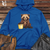 Viking Goods Raccoon Bucket Pal Midweight Hooded Sweatshirt Royal / L