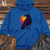 Viking Goods Raven Eclipse Radiance Midweight Hooded Sweatshirt Royal / L