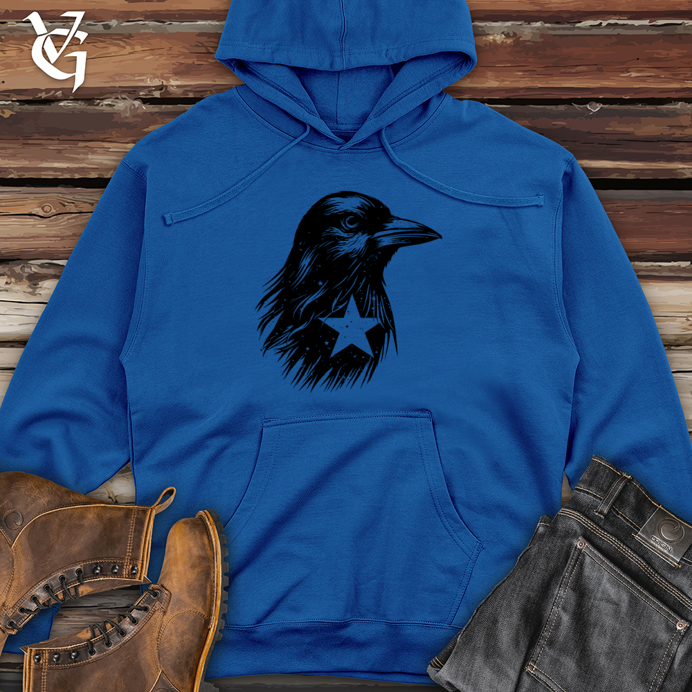 Viking Goods Raven Melody Midweight Hooded Sweatshirt Royal / L