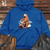 Viking Goods Seal Scooter Cruise Midweight Hooded Sweatshirt Royal / L