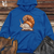 Viking Goods Snail Shell Elegance Midweight Hooded Sweatshirt Royal / L