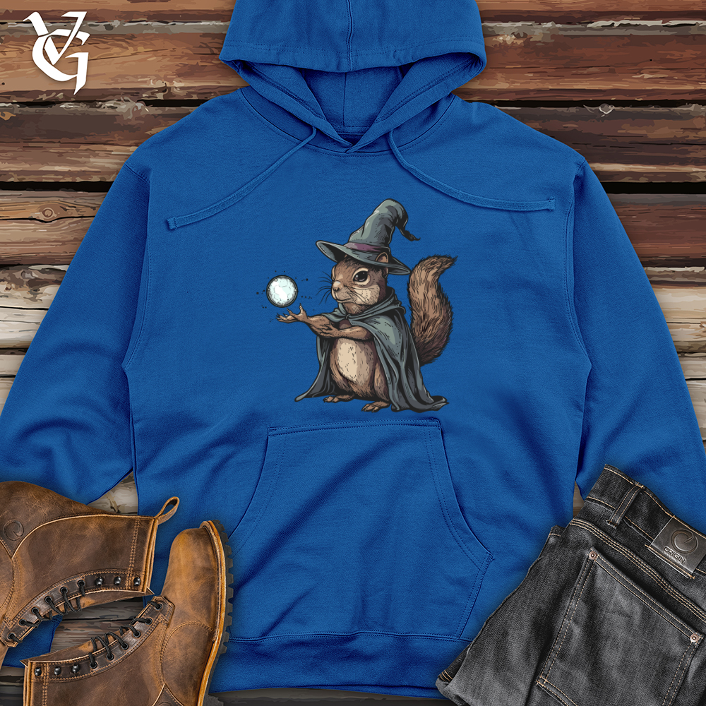 Viking Goods Squirrel Wizard Mystique Midweight Hooded Sweatshirt Royal / L
