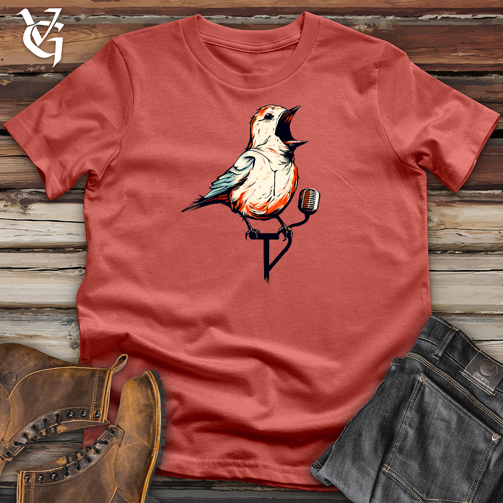 Viking Goods A Singing Bird Cotton Tee Rust / L