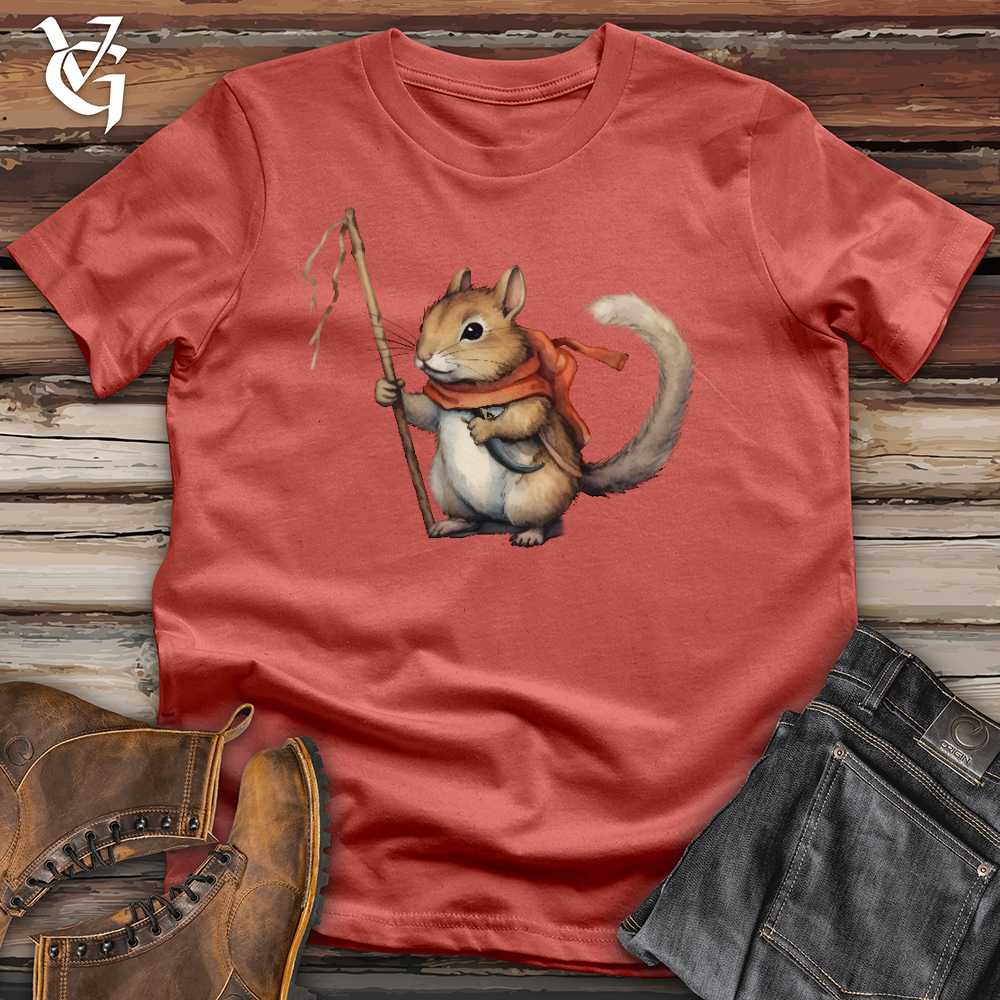 Viking Goods Accomplished Squirrel Cotton Tee Rust / L