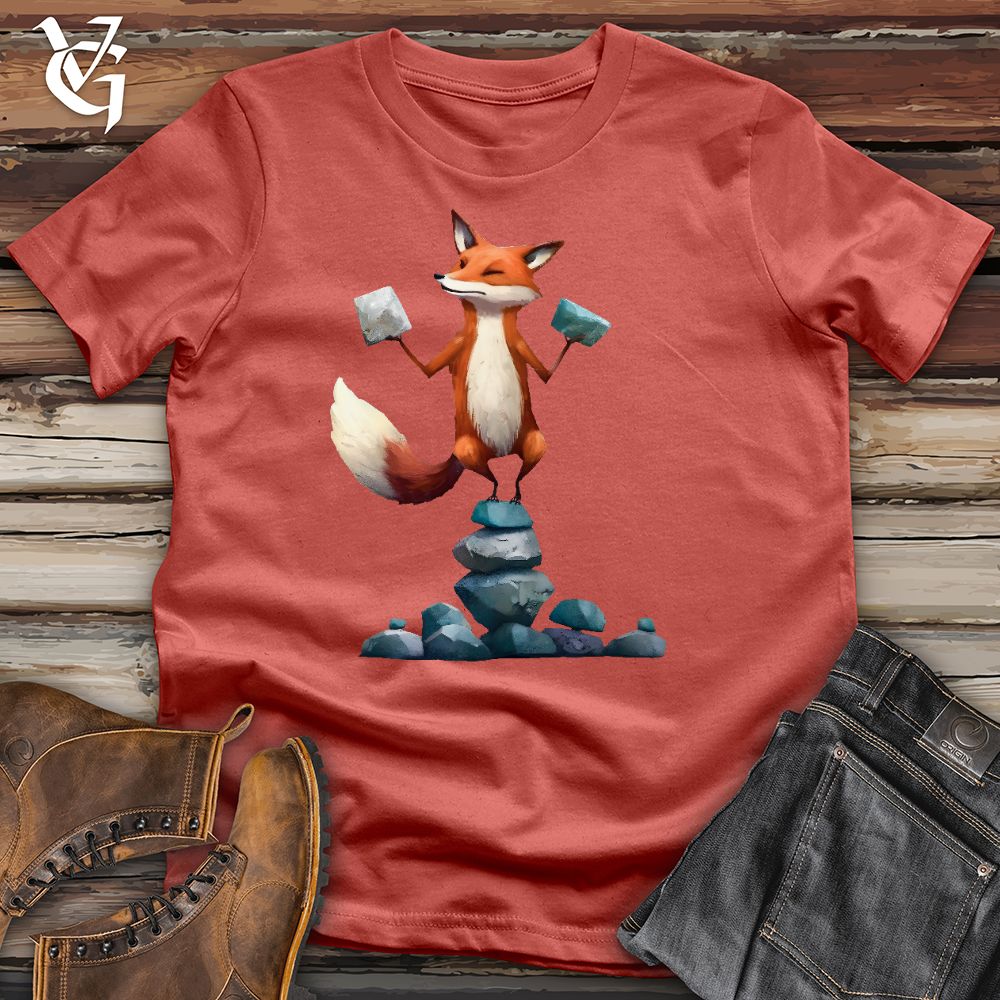 Viking Goods Balanced Fox Cotton Tee Rust / L