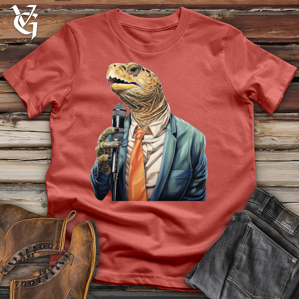 Viking Goods Charismatic Turtle Speaker Cotton Tee Rust / L