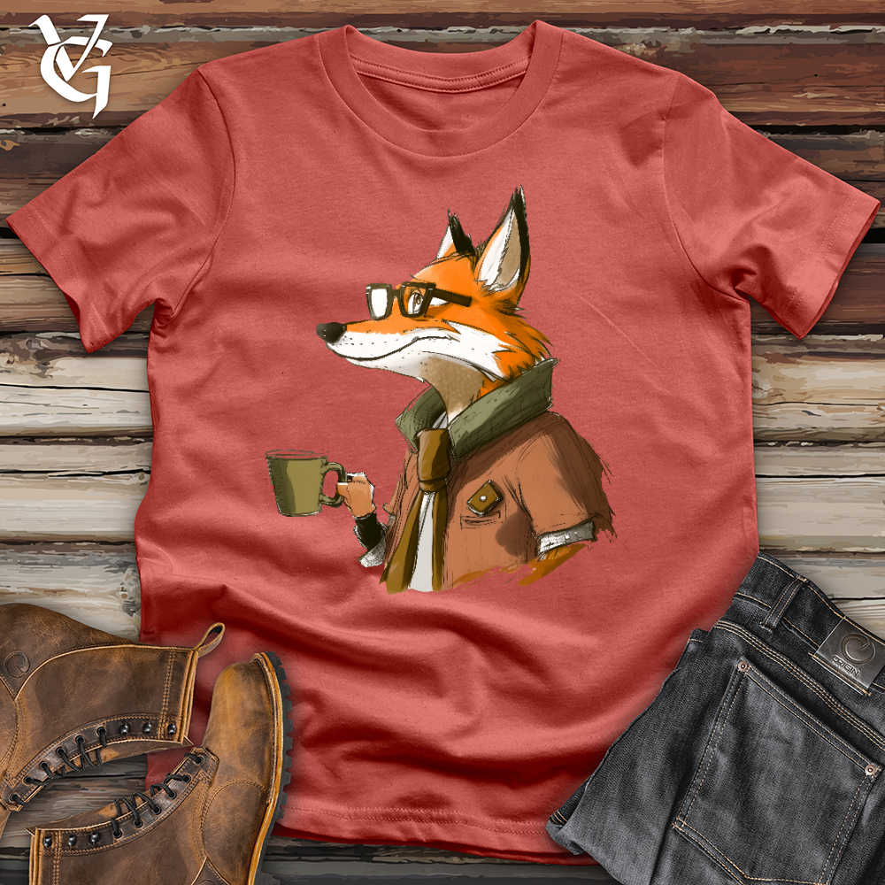 Viking Goods Corporate Fox Cotton Tee Rust / L