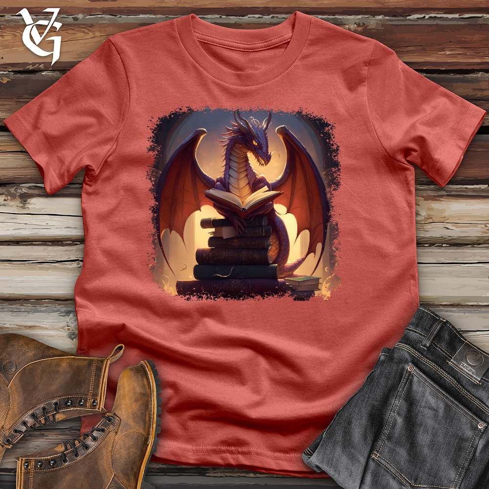 Viking Goods Diligent Dragon Cotton Tee Rust / L