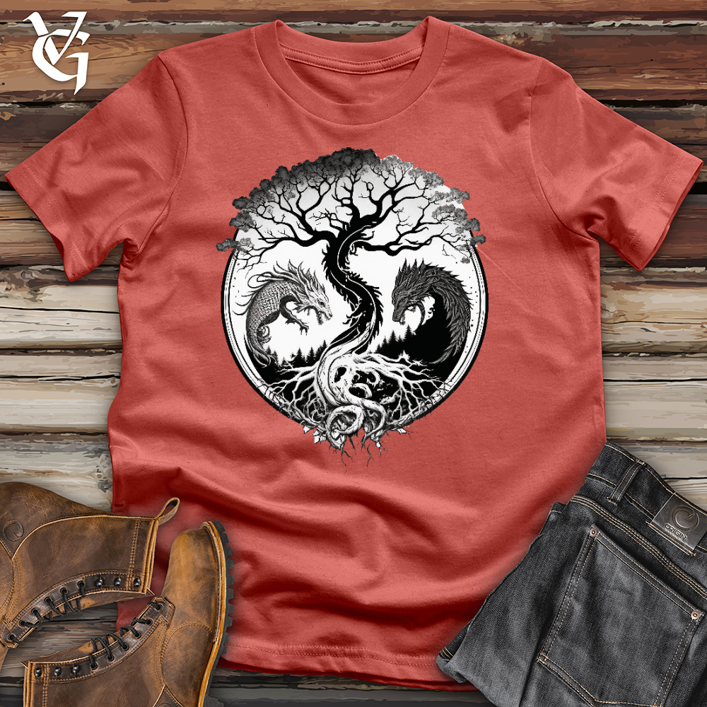 Viking Goods Dragons Of Life Cotton Tee Rust / L