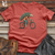 Viking Goods Echidna Cycle Spiny Spin Adventure Cotton Tee Rust / L