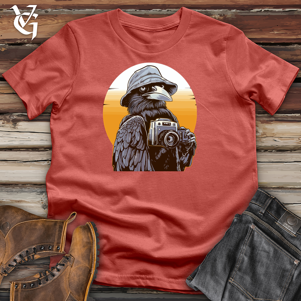 Viking Goods Flying Shutter Raven Cotton Tee Rust / L