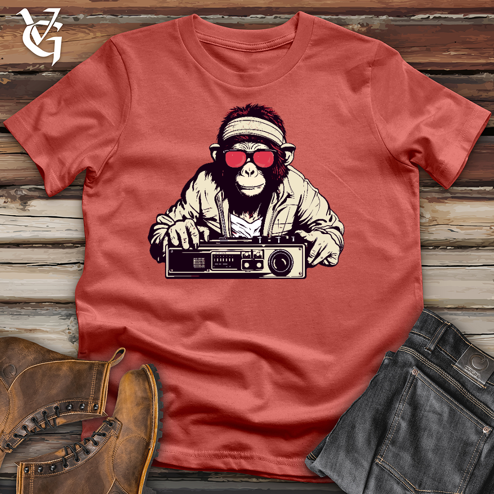 Viking Goods Groove Monkey Cotton Tee Rust / L