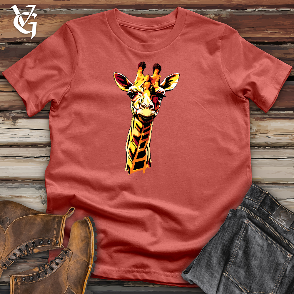 Viking Goods Grooving Giraffe Cotton Tee Rust / L