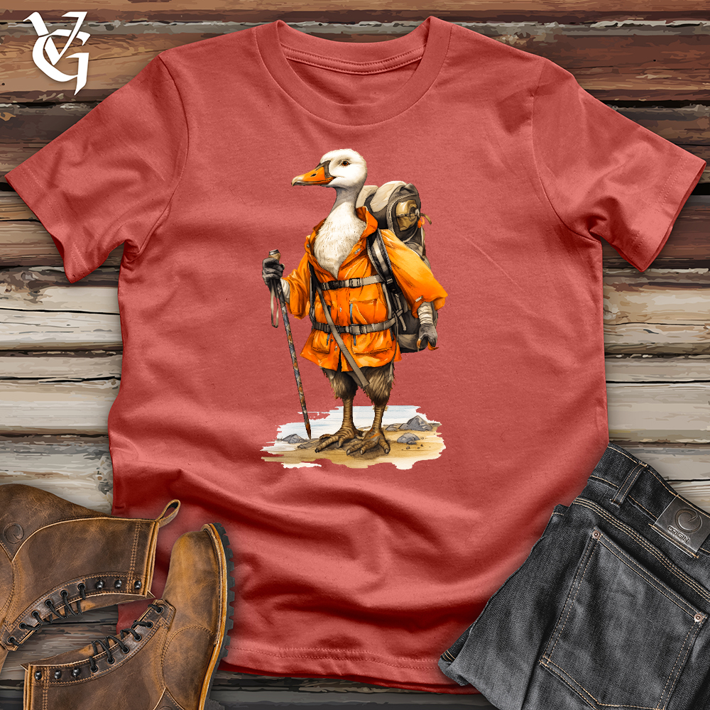 Viking Goods Hiking Goose Cotton Tee Rust / L