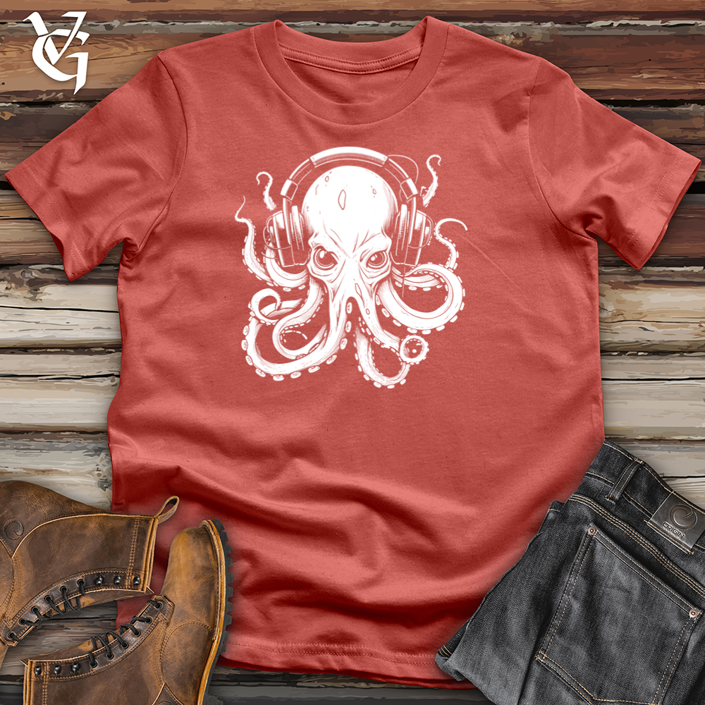 Viking Goods Inkflow Octovibes Cotton Tee Rust / L