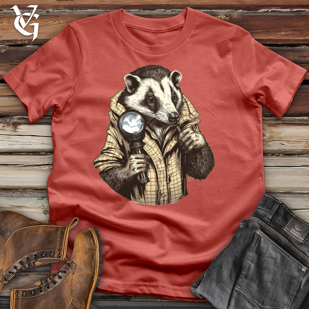 Viking Goods Inspector Badger Cotton Tee Rust / L