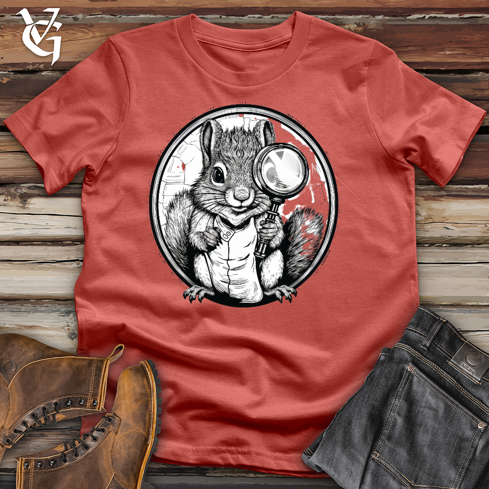 Viking Goods Inspector Squirrel Cotton Tee Rust / L