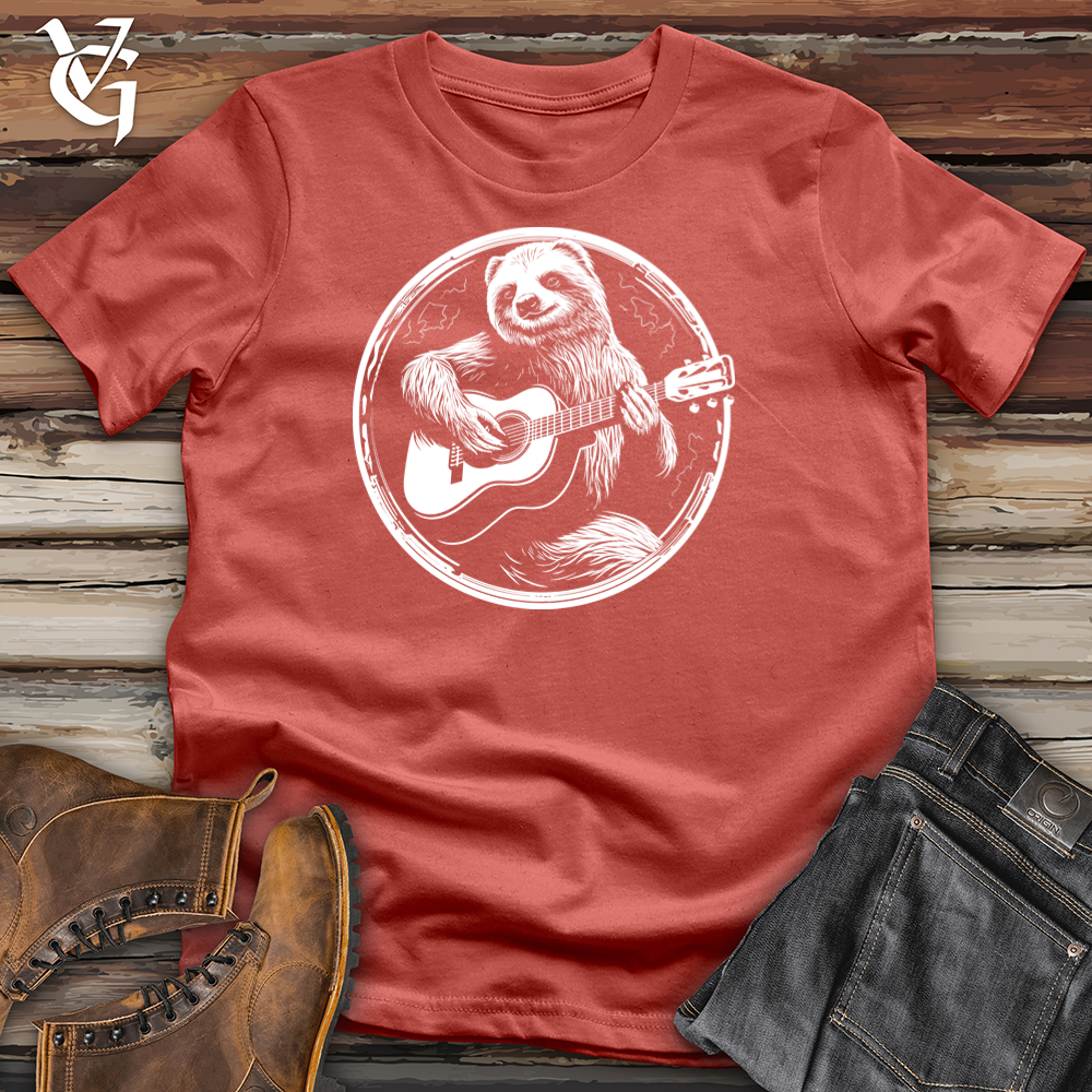 Viking Goods Laid back Groove Sloth Cotton Tee Rust / L