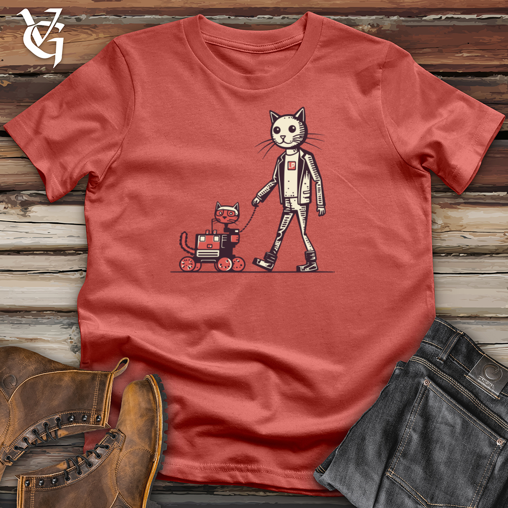 Viking Goods Mechatronic Meow Cotton Tee Rust / L
