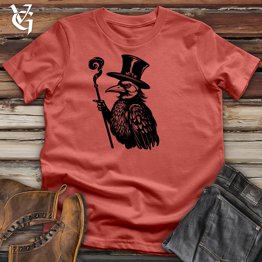 Viking Goods Mystical Raven Enchantment Cotton Tee Rust / L